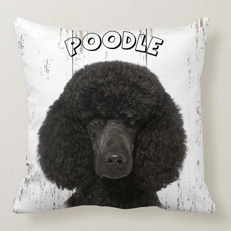 

1 шт. 45*45 см милая собака Йорки наволочка мопс подушки диван автомобиль кровать диван наволочка украшение для спальни наволочка