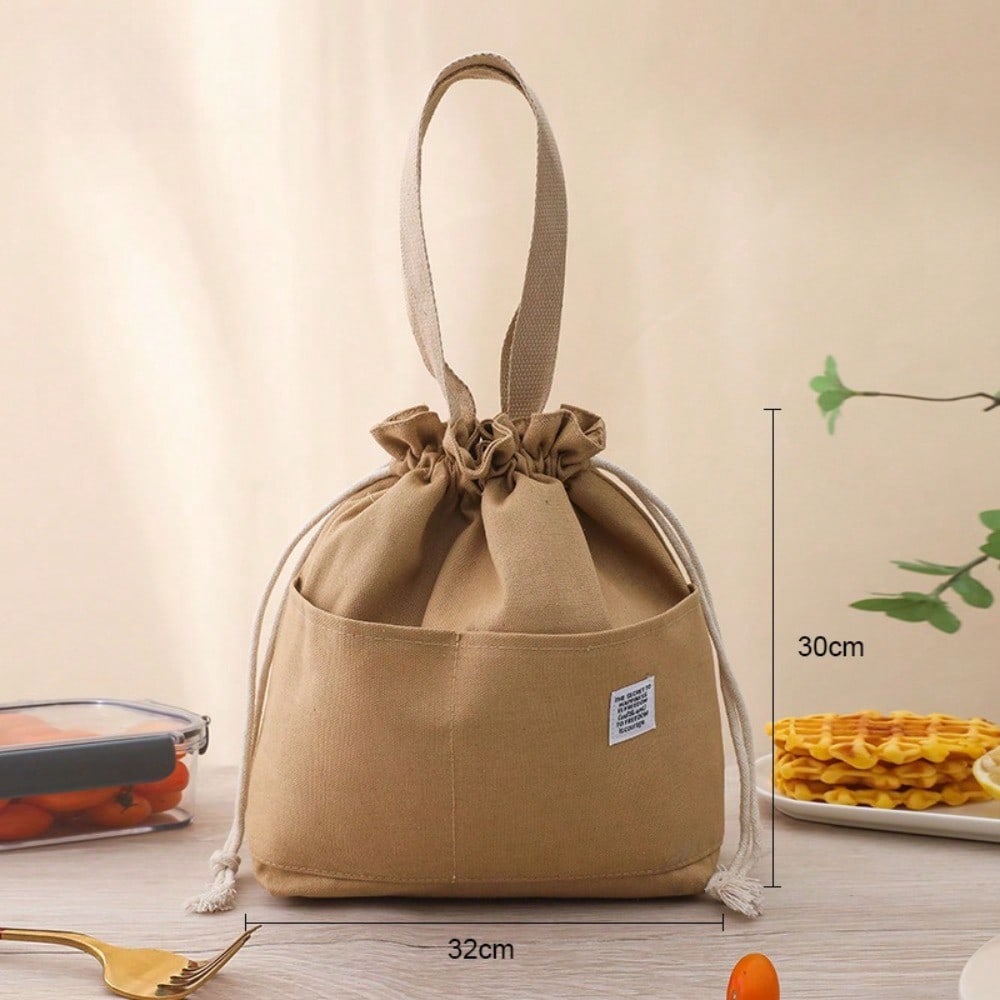 A Large Capacity Insulated Bag with a Leak-Proof Design, Suitable for Camping, School, And Work, This Reusable Thermal Bag Is Intended