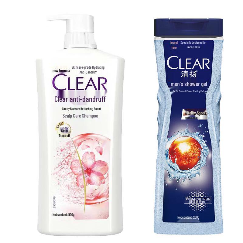 Clear Ladies  Cherry Blossom Anti-Dandruff Hair Care Set