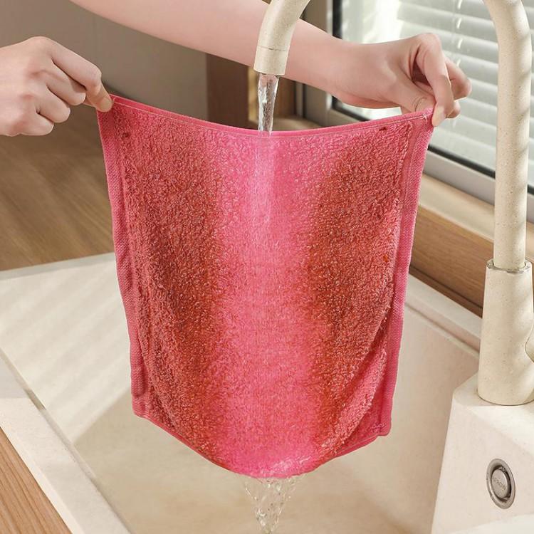 1/50PCS Microfiber Cleaning Cloth Absorbent Towel for Wash Car Housework Clean Kitchen Cleaning Rags Household Clean Tools