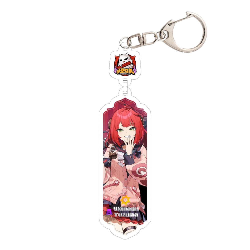 Game Zenless Zone Zero Acrylic Keychain Aria Cissia Nangong Yu Backpack Keyring Pendant Belle Nicole Demara Decorative Ornament белый