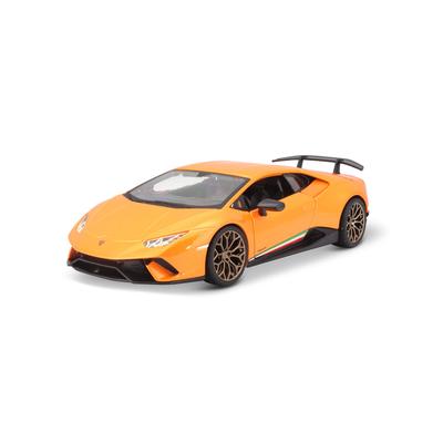 Bburago Lamborghini Huracan Performante Laranja Mini Carro Diecast Carro Produto Acabado 1/24 18-21092