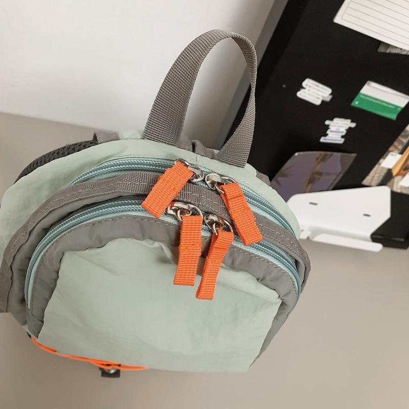 Schoolbag1011 autumn new outdoor backpack men's contrasting color mountaineering bag retro lightweight travel bag sports portable schoolbag