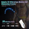 Pánský masturbátor Uretrální zástrčka Dilatátor 20 vibračních režimů USB Magneticky dobíjecí Uretrální vibrátor pro stimulaci penilní uretry Sexuální hračka pro dospělé