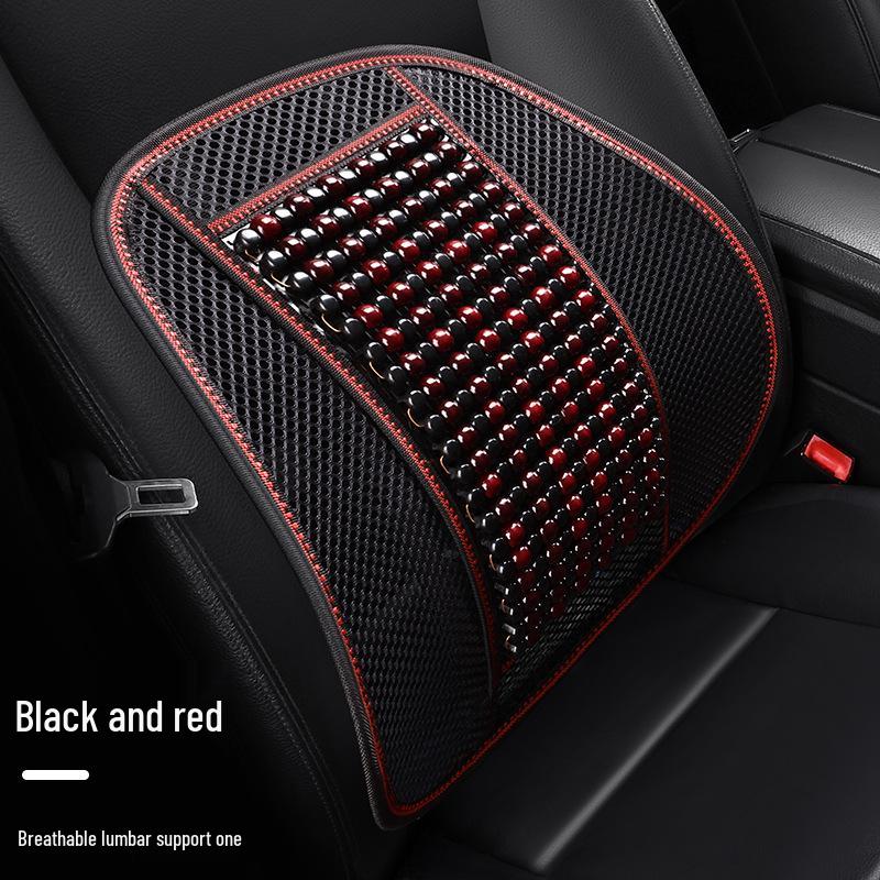 

Літня дихаюча накидка на сидіння автомобіля з дерев яних намистин - Нековзна, без зав язок, на одне сидіння, прохолодна підкладка для заднього ряду