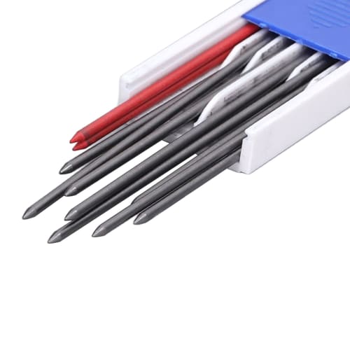 Pasamer Marker Pencil, Carpenter Pencil Mechanical 2.0mm Marking Scriber Tool with Refills for Woodworking