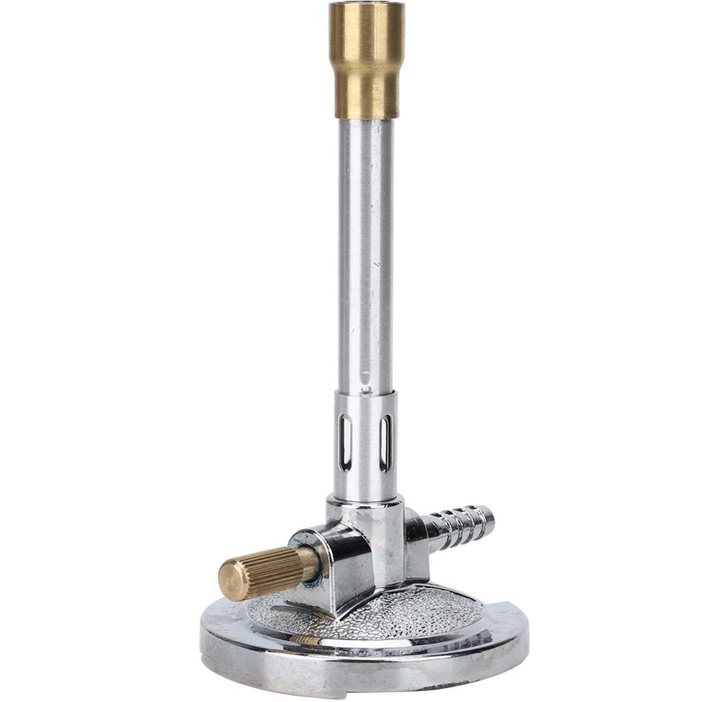 Lumină pe gaz Arzător Bunsen Ulei Gaz Accesoriu pentru încălzire pentru laborator cu stabilizator de flacără