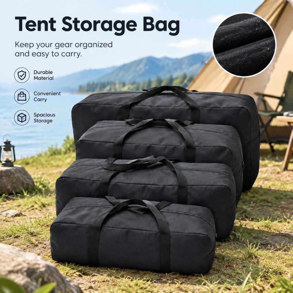 Large Travel Picnic Handbag 600D Oxford Cloth Canvas Canopy Pole Bag Outdoor Supplies