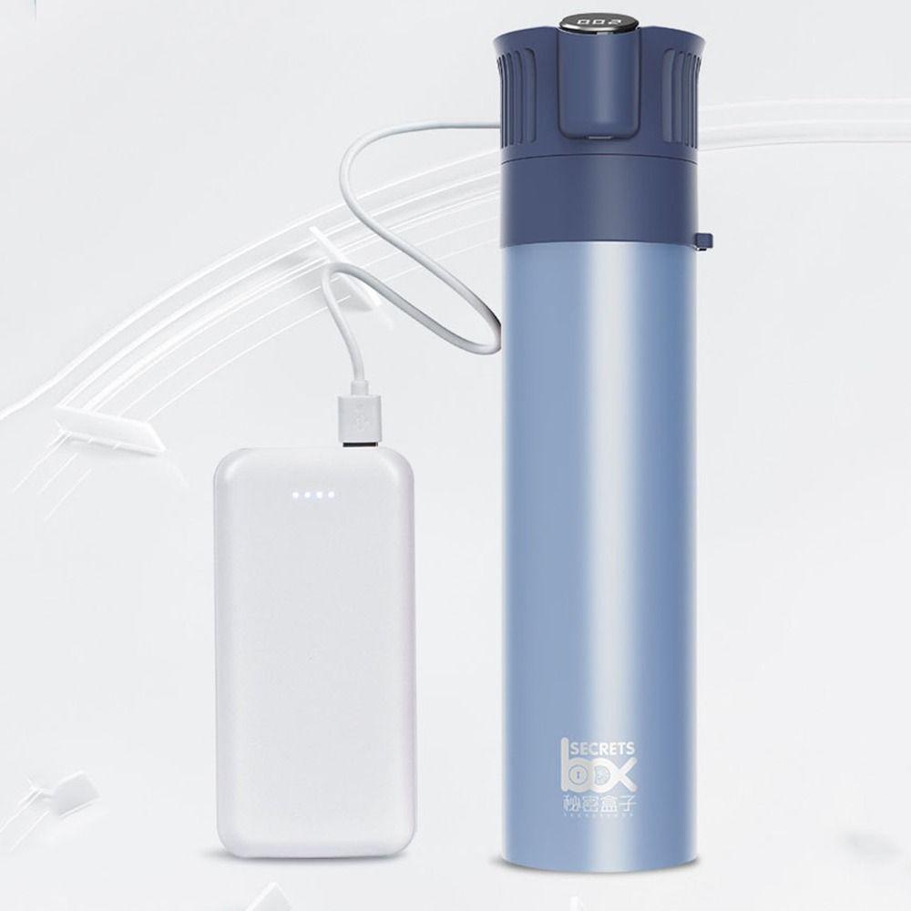 LCD Digital Display Insulin Cooler Box USB Charging Drug Refrigerated Cup  Travel