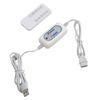For USB Powered Fan And Light Controller With Timer Switch 2m Extension Cable For Adjustable Speed And Remote Use