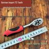 AGE 72-Tooth Ratchet Socket Wrench with Bent Handle - Multifunctional Quick Repair Tool for Various Sizes