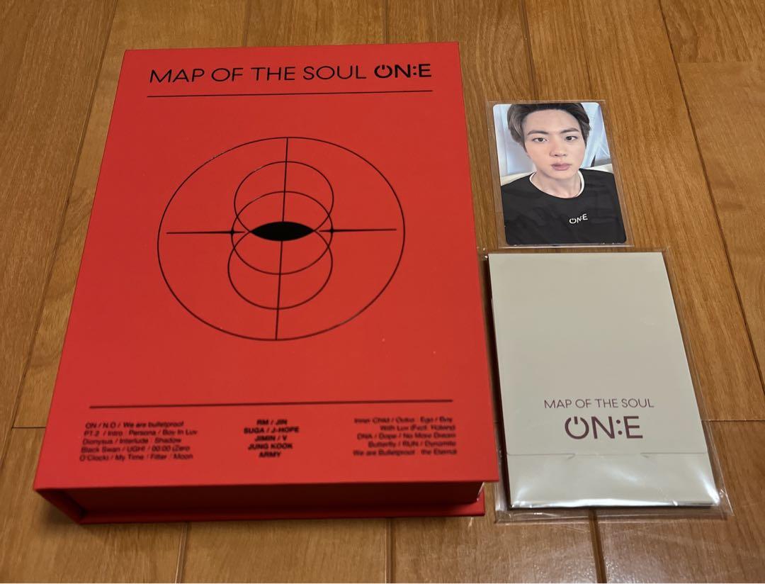 

[USED] BTS MAP OF THE SOUL ON:E DVD/Mini Photo Bundle