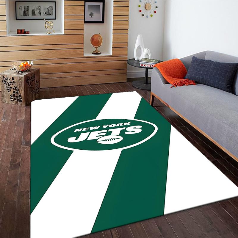 New York Football Logo  Carpet, Kitchen Rugs, Yoga Mat, Non-Slip Mats, Rug for Bathroom, Living Room bedroom, Camping Rugs Christmas Gift
