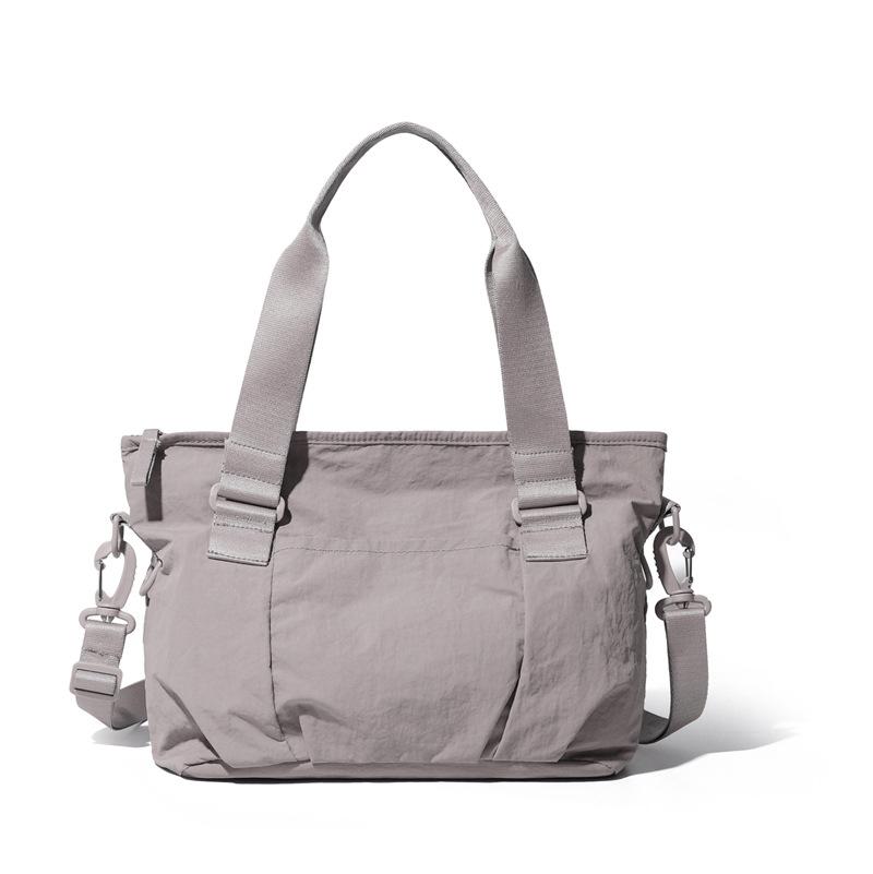 Damen Schultertasche Leichte Umhängetasche Einfarbige Tragetasche