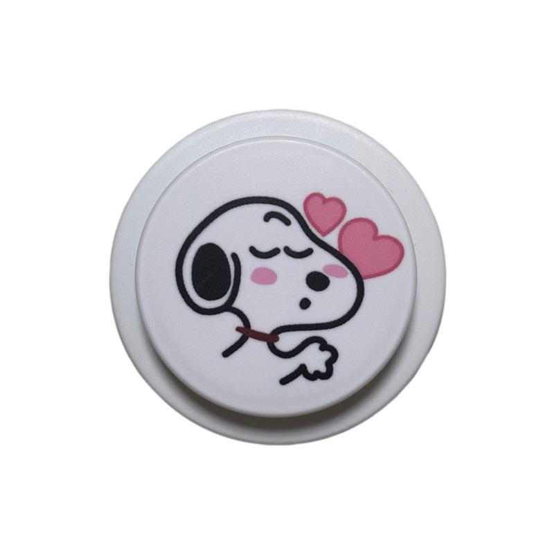 Korean Cartoon 9-Grid Phone Case for Samsung ZFlip6/Z5 with Color Block and Magnetic Stand