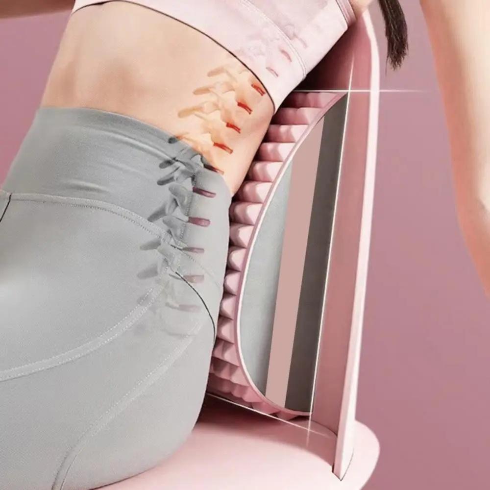 Back Neck Massager Stretcher For Relax Posture Corrector Tool Lumbar Cervical Traction Massage Pillow