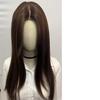 QianSi JiaRen Women's Wig with Imitation Hand-Tied Large Scalp, Lace, Windproof Buckle for Thickening and Full Head Coverage; No Wig Cap Needed.