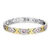 European & American Style Detachable Rhinestone Magnet Bracelet for Men & Women