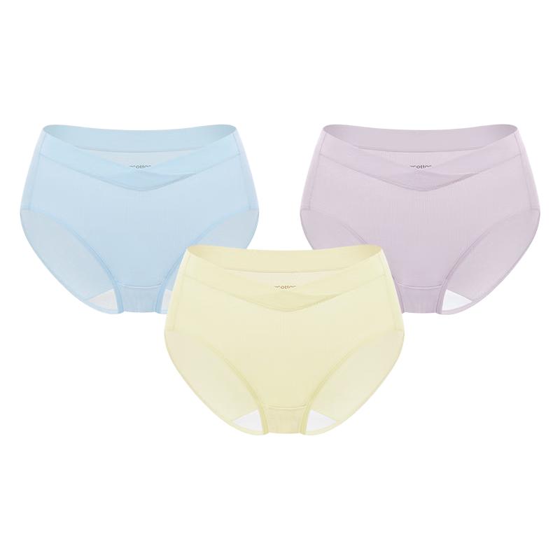All Cotton Story Maternity & Postpartum Low-Waist Briefs 3-Pack