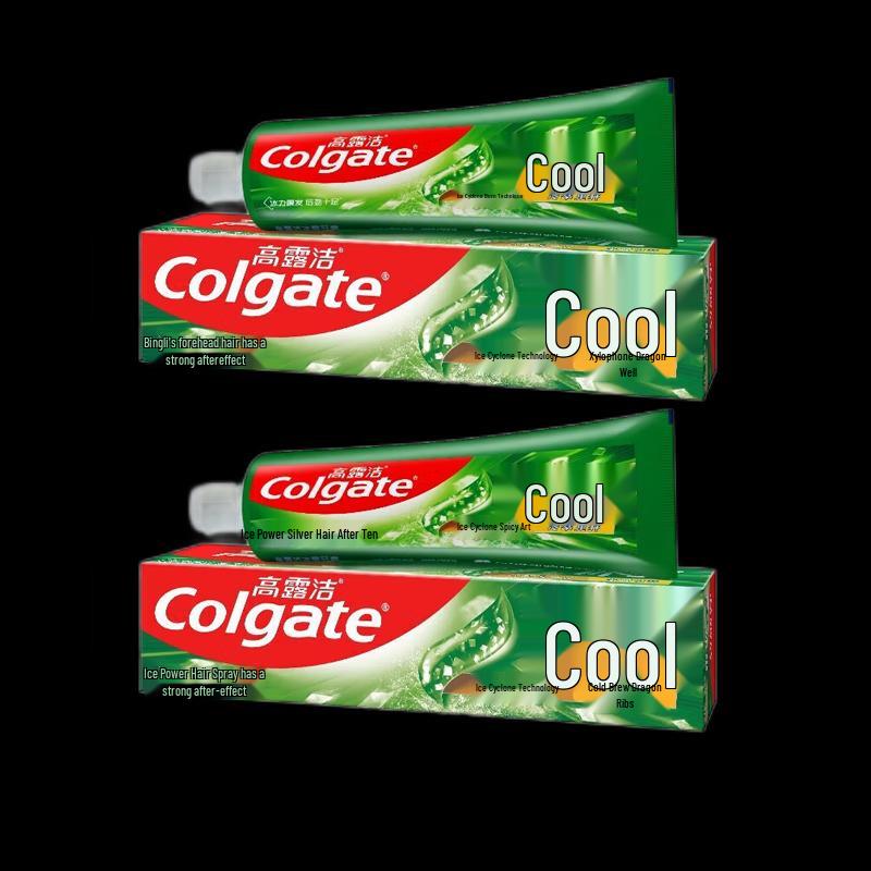 Colgate Fresh Breath Longjing Icy Tea Toothpaste 2x180g