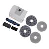 Vacuum Cleaner Accessories Kit for T50 PRO Includes 1 Vacuum Roller Brush 1 Vacuum Filter 1 Dust