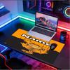 Custom Name Personalized Garfield Pattern Mousepad, Laptop PC Desk Mat, Decorative Desk Mat for Home Keyboard Pad Gift