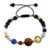 Expressive Female Transfer Beads Bracelet Featuring Glamour And Distinct Style Enhanced By Cosmic Galaxies Universe Cosmic Galaxies Solar System