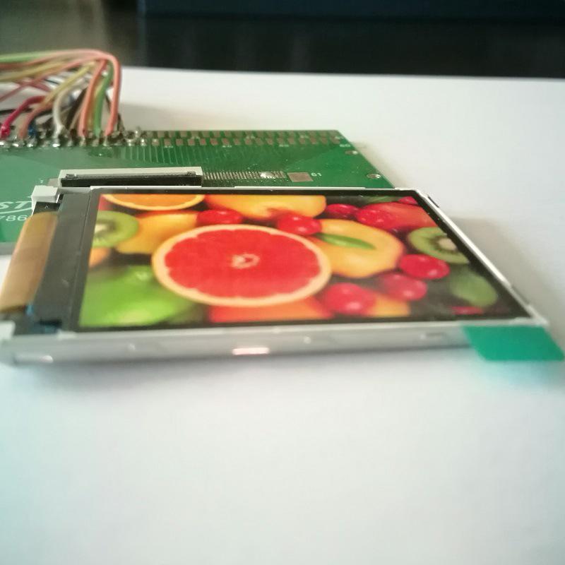 2" TFT LCD Screen with Full Viewing Angle IPS, 8080 and SPI Interface, Plug-In Vertical Display