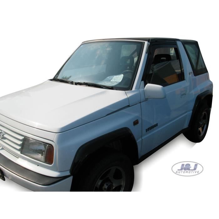 Déflecteurs d'air - J&J AUTOMOTIVE - Suzuki Vitara - Fumé - Acrylique renforcé - Installation facile