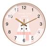 Cartoon Wall Clock Cute Animal Design Silent Quartz Movement Children's Study Rooms Bedroom Interior Decoration 8 10 12 Inch