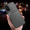 Luxury Leather Armor Case For Huawei P20 P30 P40 Lite Mate 20 30 40 Pro Plus P40Pro Matte Magnetic Holder Soft Silicone Covers