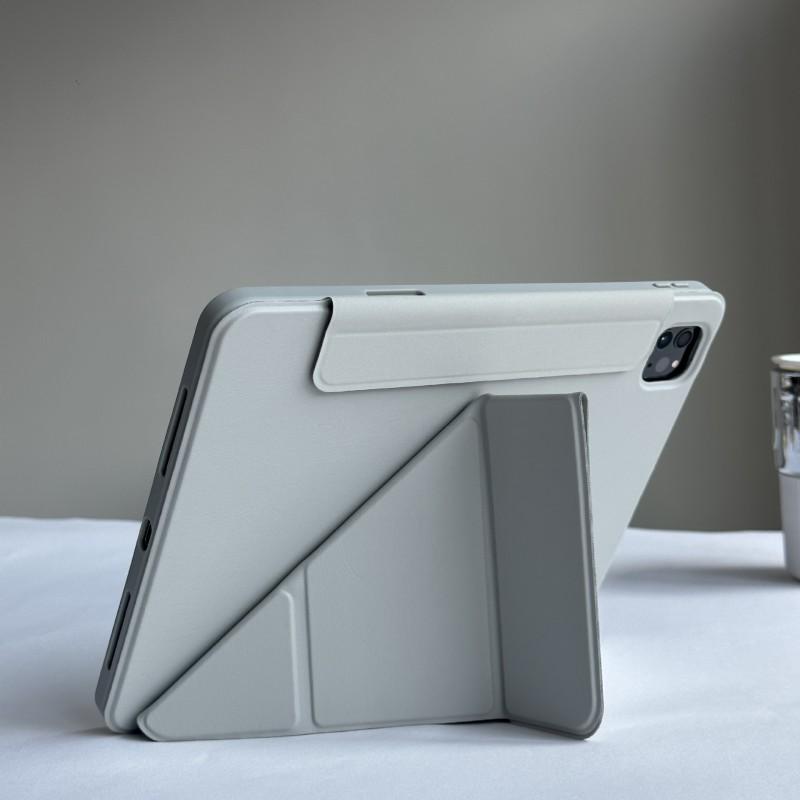 Slim Acrylic IPad Case With Stand Function Pro 11 Air 5 4 10.2 Inch Detachable Dual-Side Cover Magnetic Sleep Wake