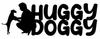 Legowisko dla małego psa do samochodu domu czarne miękkie huggy doggy s