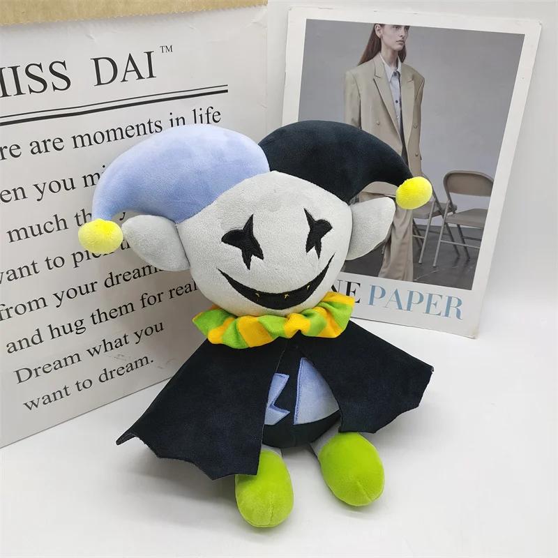Jevil Deltarune Plush Toy Cartoon Ralsei Lancer Plushie Dolls Animals Stuffed Dolls Figure Decoration Pillow Christmas Gifts