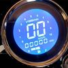 LCD Motorcycle Dashboard Alloy Housing Multi Feature Display Including Fuel Level & Speed Reading for Modification