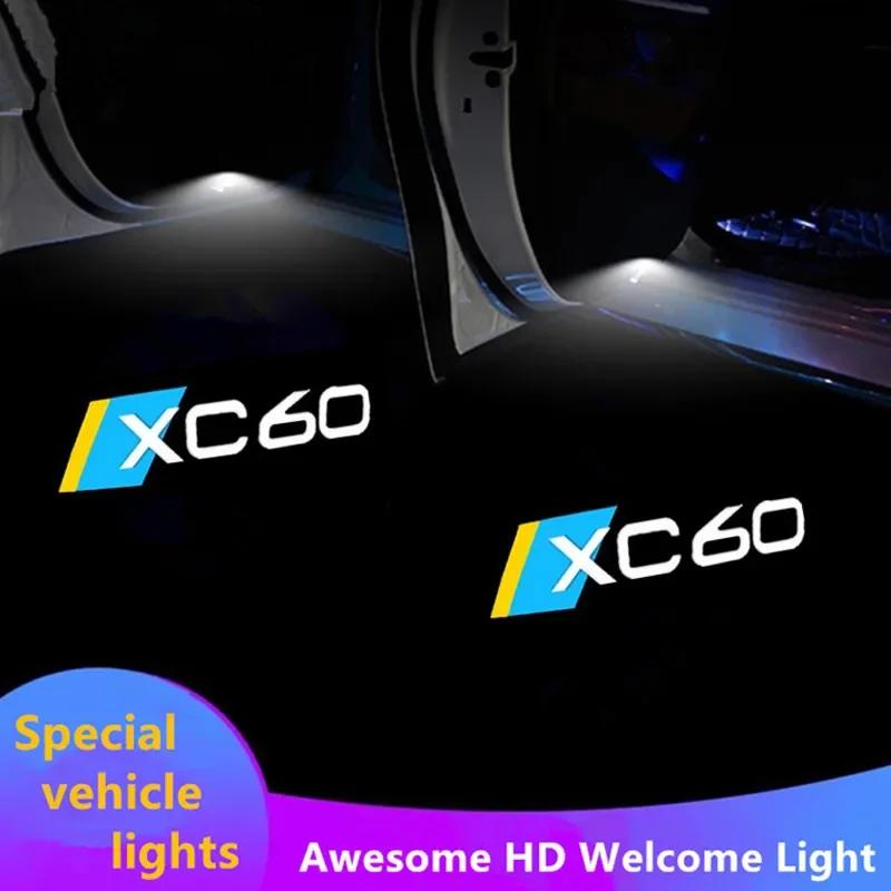 2PCS Led Car Door Welcome Light Laser Logo Projector For Volvo XC40 XC90 V40 V90 V60 XC60 S80 S60 S90 V70 XC70 Car Goods