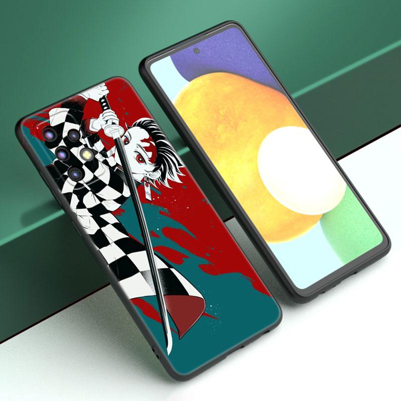 Anime Demon Slayer Phone Case For Samsung A04 A21 A30 A50 A52 S A13 A14 A22 A23 A32 A53 A73 5G A11 A12 A31 A33 A51 A70 A71 A72