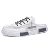 "Men's Summer Breathable Mesh Slip-On Sneakers: Trendy Closed-Toe Casual Shoes for Teens"