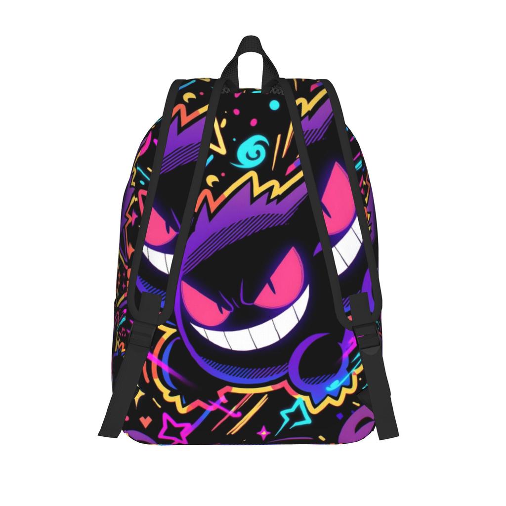 Fashion Pokemon Backpack  Mochilas Daily Travel Zipper Closure Rucksack