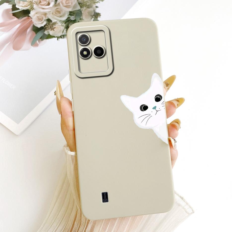 For Realme Narzo 50i Case RMX3235 Cute Rabbit Cartoon Cover Soft TPU Phone Case For Realme Narzo 50A Narzo50 i Back Cover Fundas