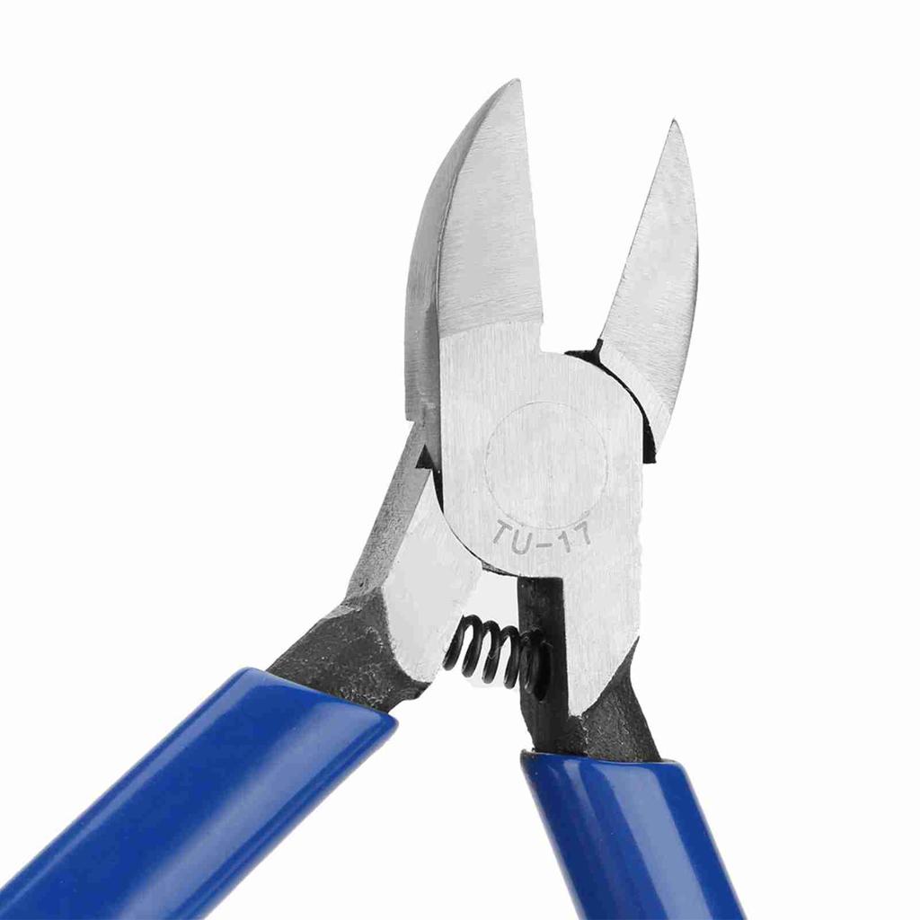 5in Electronic Diagonal Pliers Cable Side Cutting Nippers Wire Cutter Tool  TU17