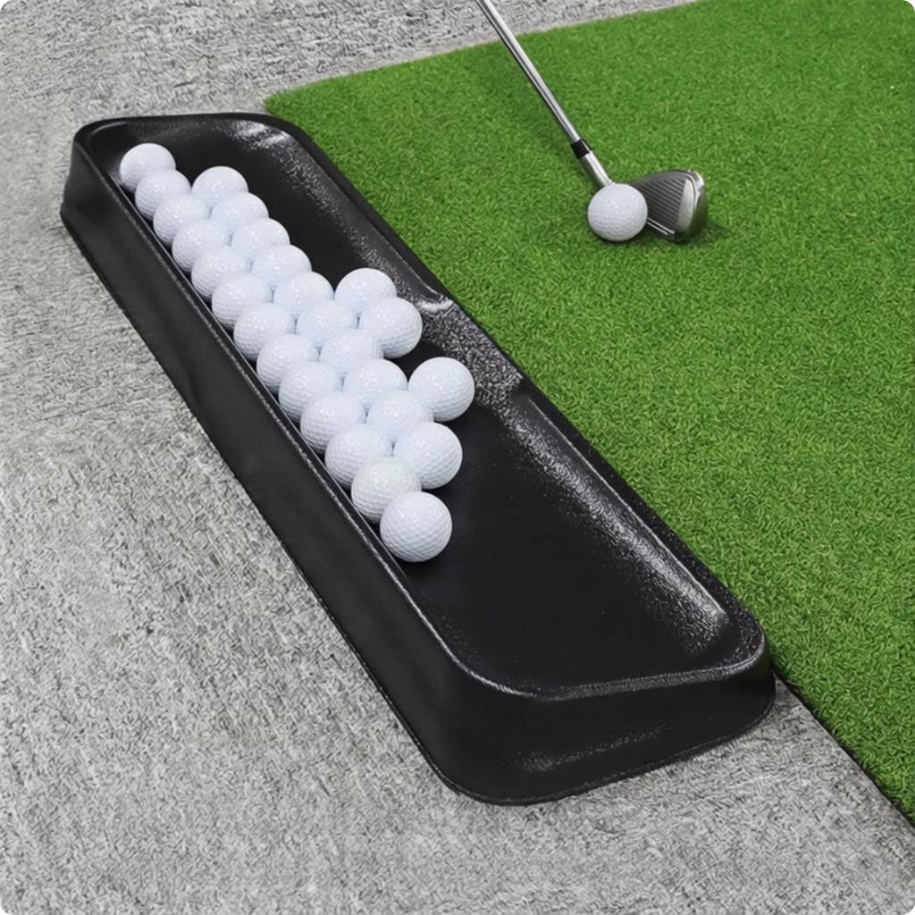 Golf Ball Tray Impact-Resistant for Backyard Practice