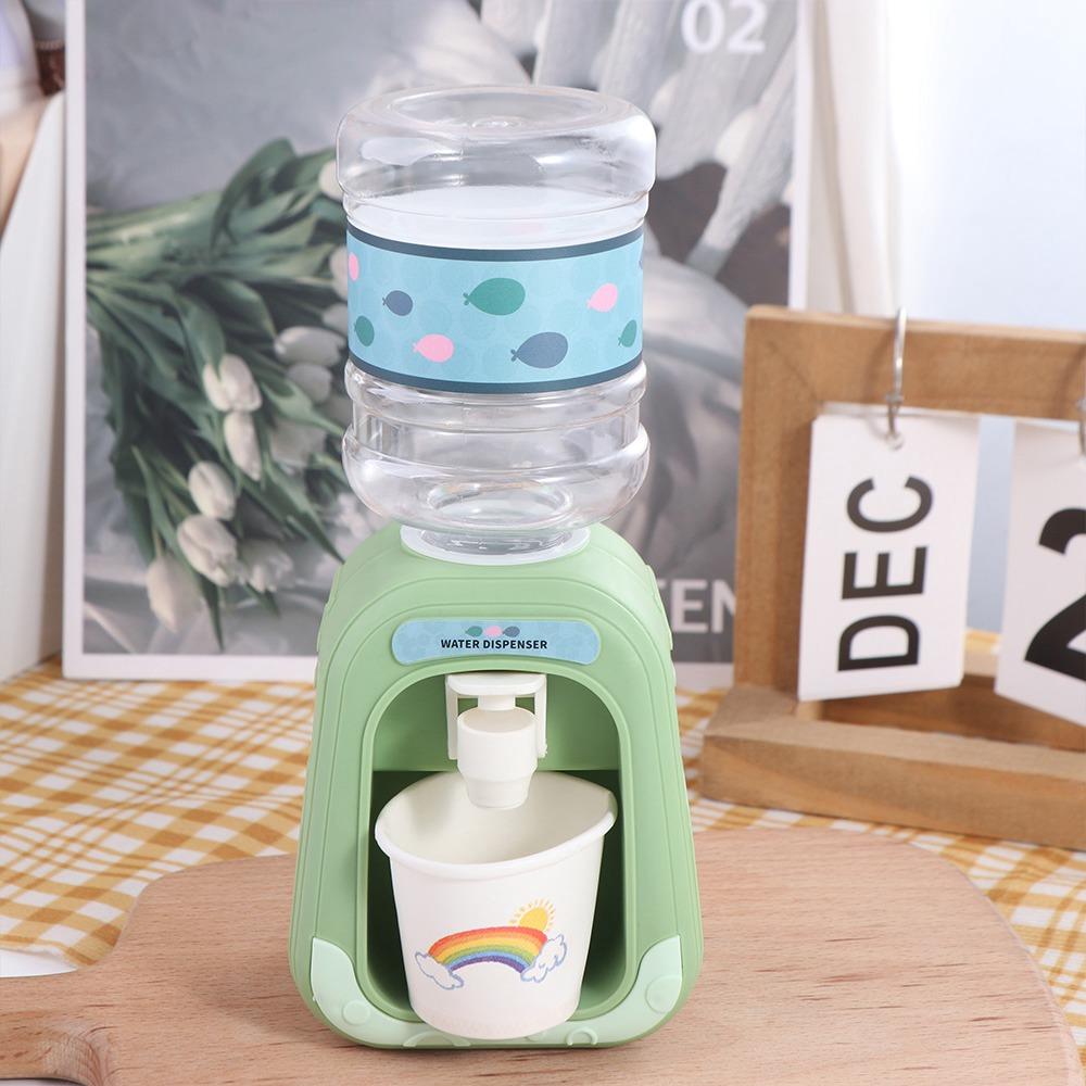

Machine Water Juice Milk Simulation Water Dispenser Mini Water Dispenser Drinking Fountain Toy рожевий