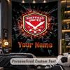 TapestrySheffield United FC Custom Name Text Personalized Wall Hanging Tapestry Home Wall Decor