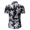 Mens Hawaii Floral Casual Shirt Short Sleeve Luxury Slim Fit Dress Tops Shirts