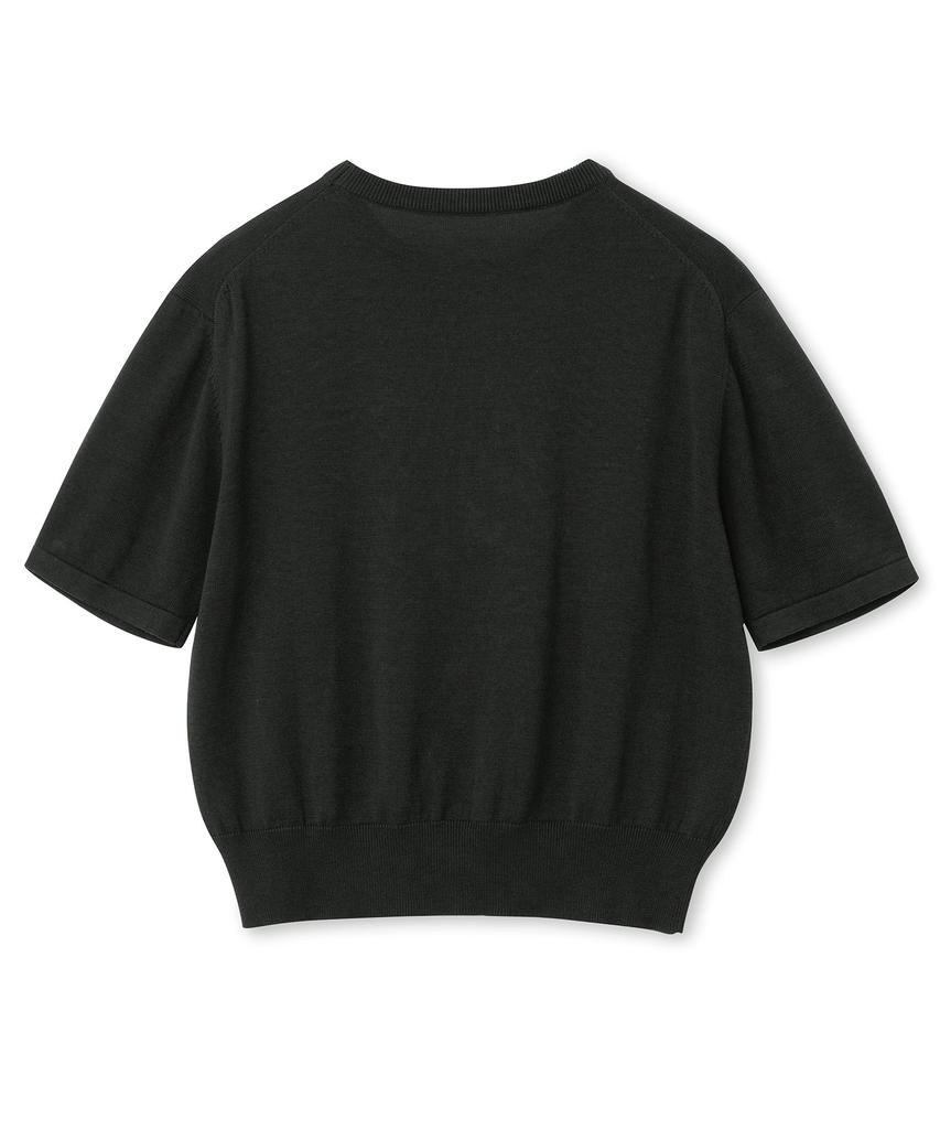 MILLO ARCHIVE Crop Easy Knit [Charcoal]