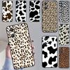 Leopard Print Pattern Cow For OPPO Realme C55 C35 C33 C31 C30 C25 C21Y C11 GT Neo 5 3T 2T Realme 10 9 11 Pro Plus Case