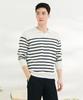 CHASECULT Men'S Striped Collar Sweater-Dark5213B01