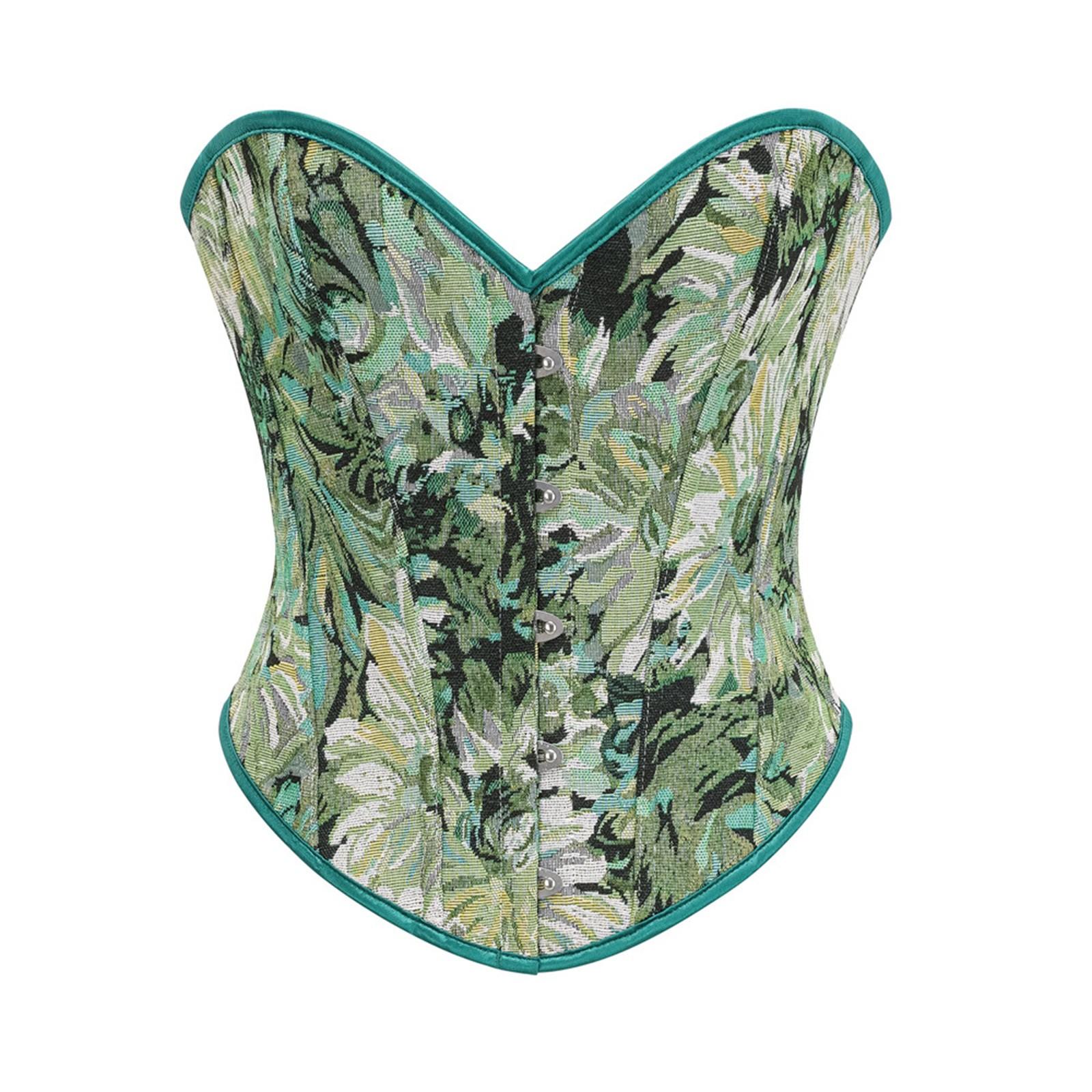 

Корсет Новый ретро-топ-труба Маленький жилет Fishbone Корсет Верхняя одежда XXL