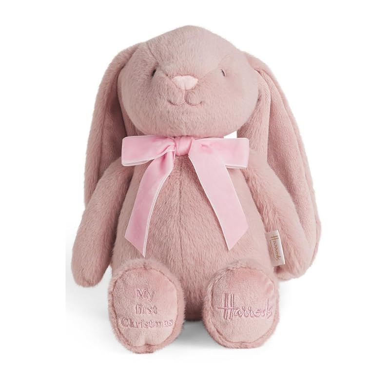 

Harrods HARRODS Christmas bunny 2024 stuffed toy 27cm Rabbit baby gift [product]